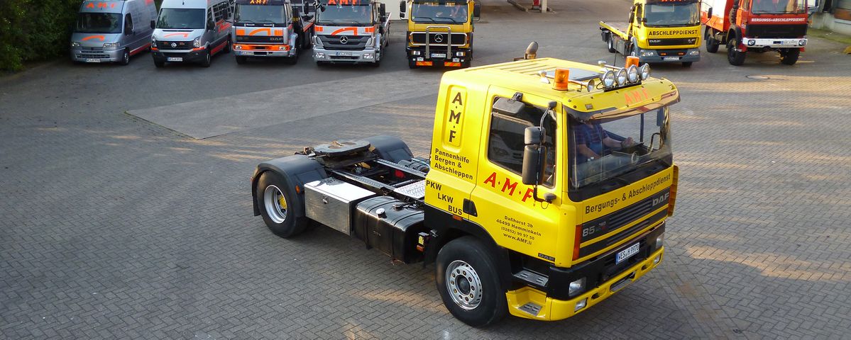 Fuhrpark AMF in Hamminkeln, Bocholt, Heiden - LKW für Spezialeinsätze