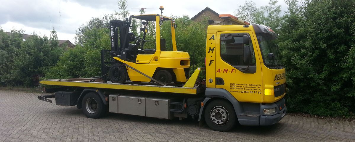 Fuhrpark AMF in Hamminkeln, Bocholt, Heiden - LKW / Geräte Transport