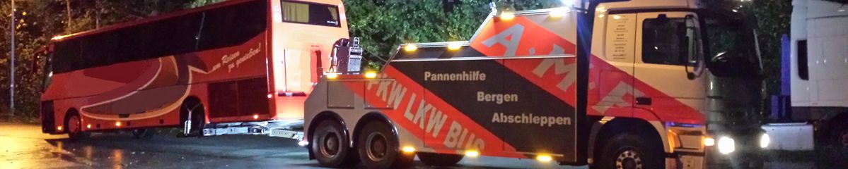 Ihr Spezialist für Pannen, Unfälle, Bergungen - Abschleppdienst A M F Auto Mietfunk GmbH ist für Sie in Wesel, Bocholt, Dinslaken aktiv!