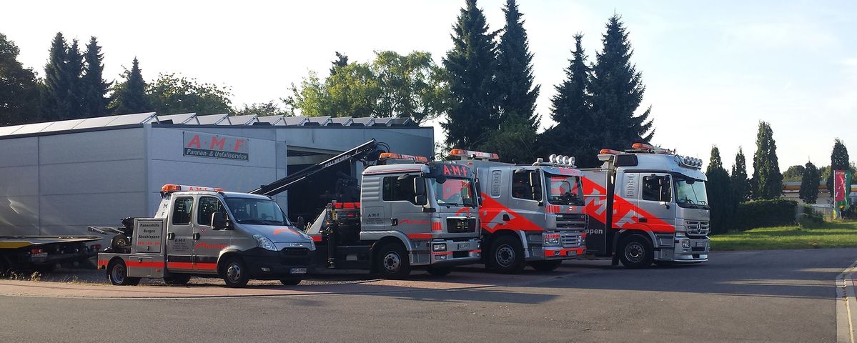 Fuhrpark AMF - Unsere Fahrzeugflotte steht für Sie bereit! In unseren 3 Standorten in Hamminkeln, Bocholt, Heiden