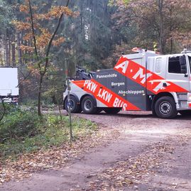 Bergungsdienst in Emmerich - Einsatz der A M F Auto Mietfunk GmbH